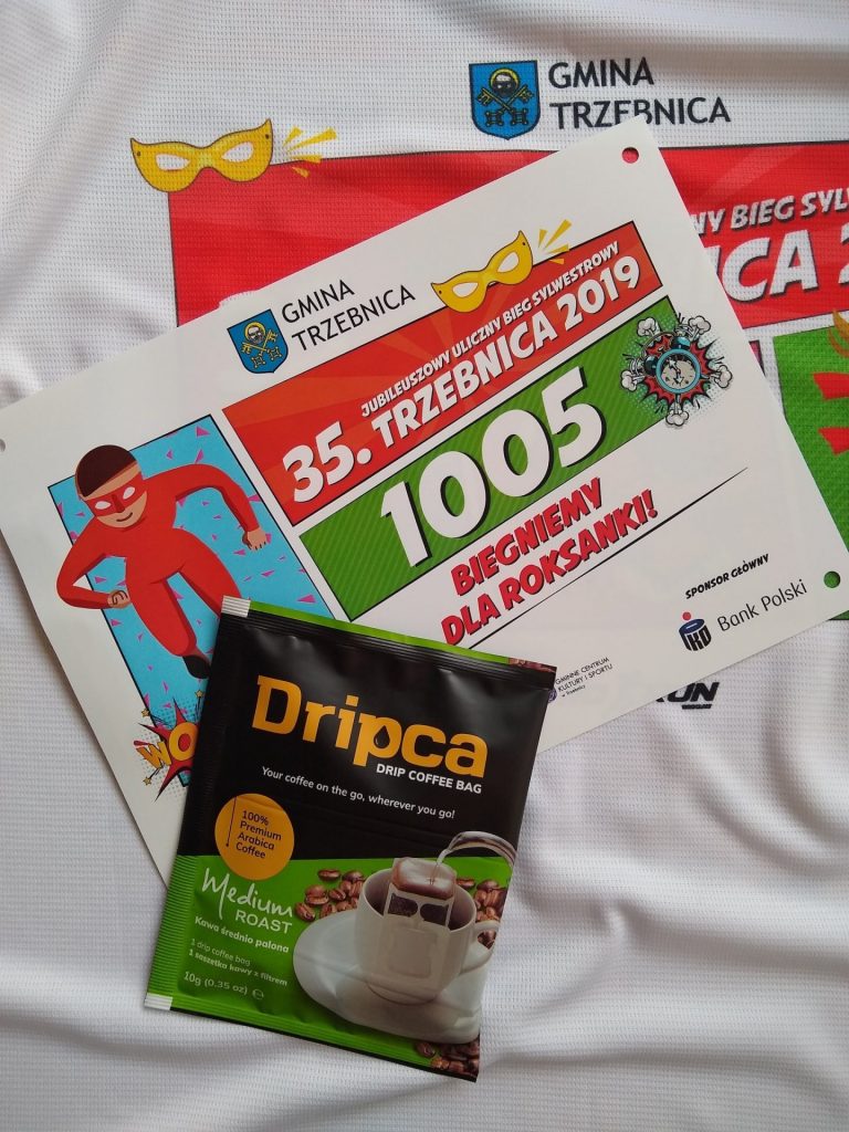 Dripca - sponsor biegu sylwestrowego