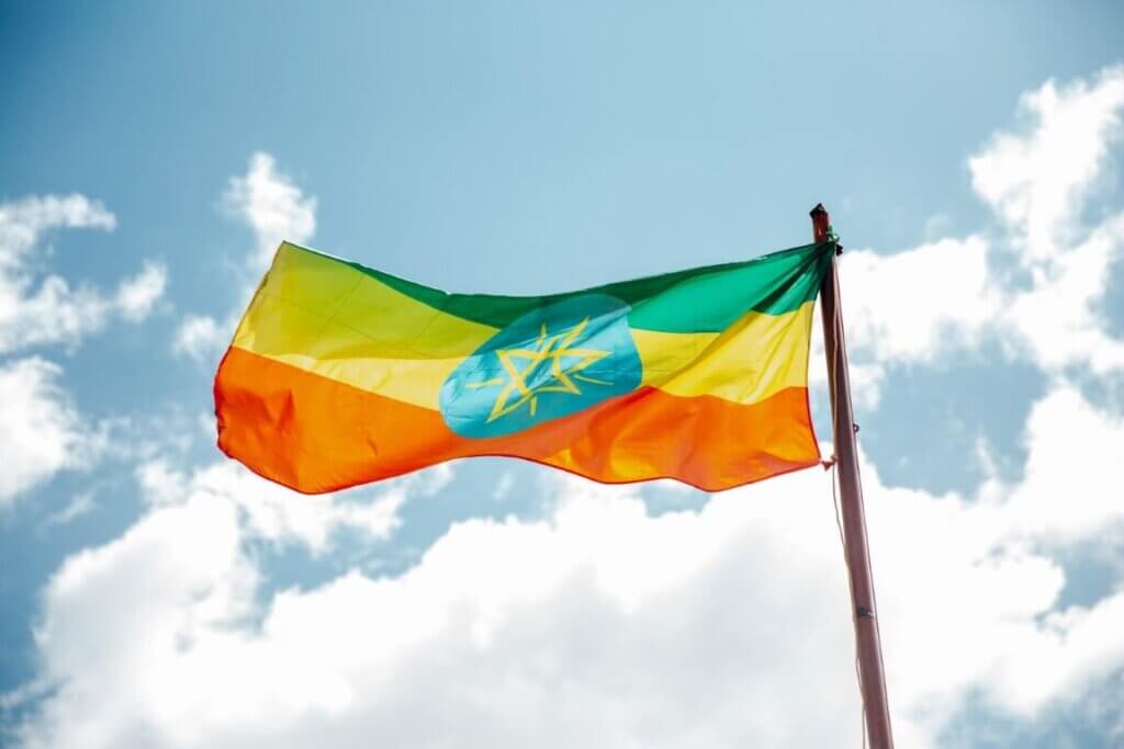 Flaga etiopii