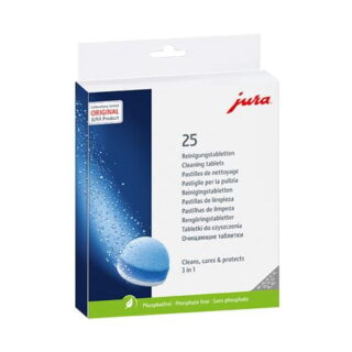 Trójfazowe tabletki czyszczące 25szt - Jura