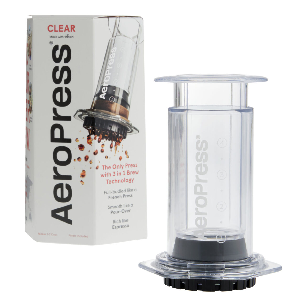 AeroPress Clear - Zaparzacz do kawy